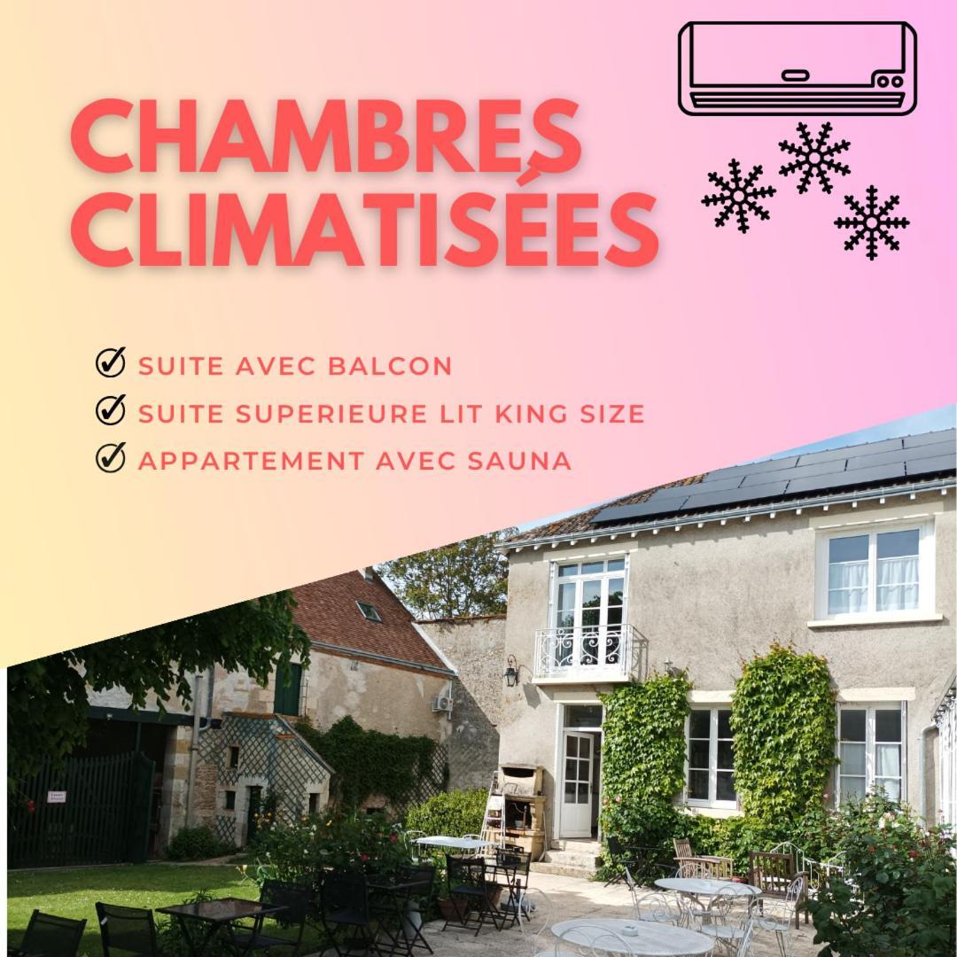 Le Relais Des Roses- Chambres D'Hotes Vatan Zewnętrze zdjęcie